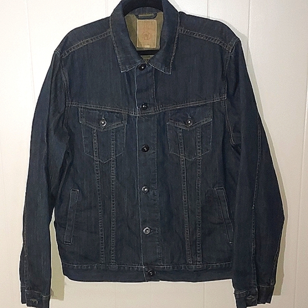 Jean Jacket XL  Mens Red Camel.  Like New